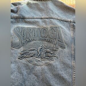 Vintage Saratoga Equestrian Denim Jacket